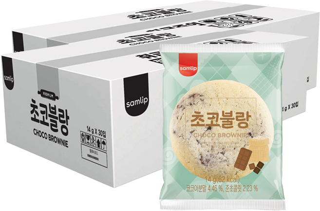 삼립 초코블랑 쿠키, 14g, 60개