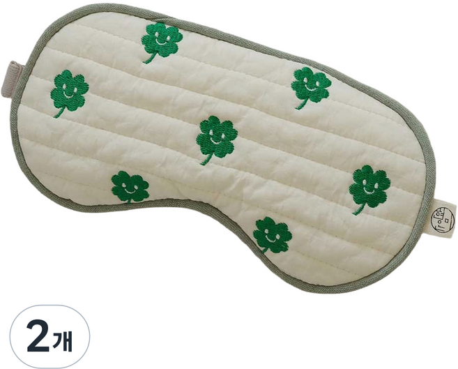 현미온미 눈찜질팩 자수시리즈 럭키온미, 2개, 1개입