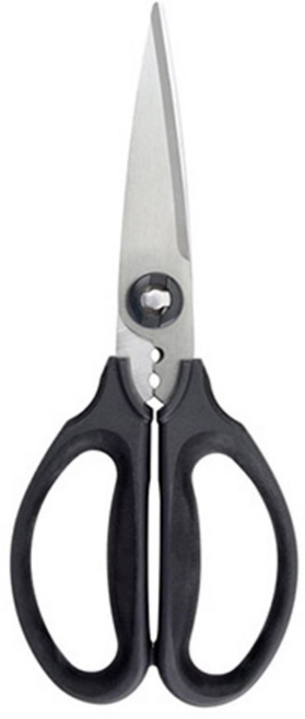 옥소 분리형주방가위, 블랙, 1세트