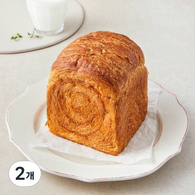 부드러운 10결버터 데니쉬 식빵, 130g, 1개입, 2개