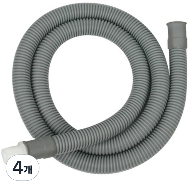 와이넷 신형 드럼세탁기용 직선연장호스 1.6m, 4개