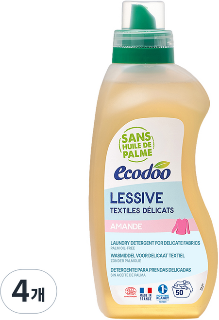 에코두 울세제 본품, 4개, 750ml