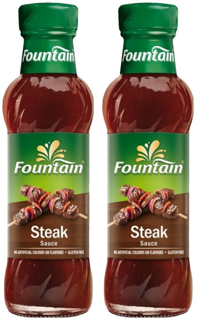 파운틴 스테이크소스, 250ml, 2개