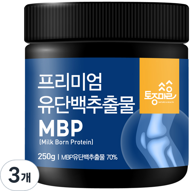 토종마을 프리미엄 유단백추출물 MBP, 250g, 3개