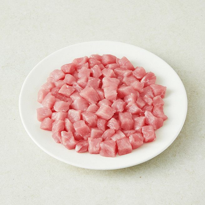포크밸리 무항생제 등심 카레용 (냉장), 300g, 1팩