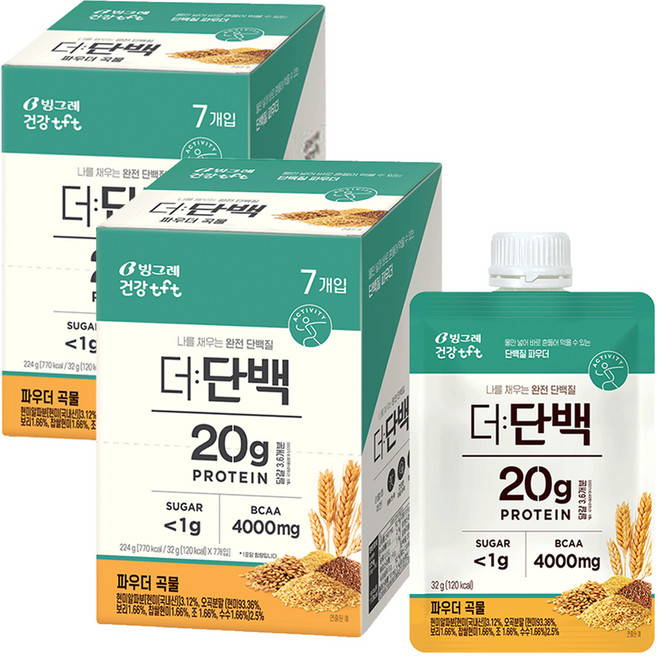 더단백 파우더 곡물 다이어트쉐이크, 32g, 14개