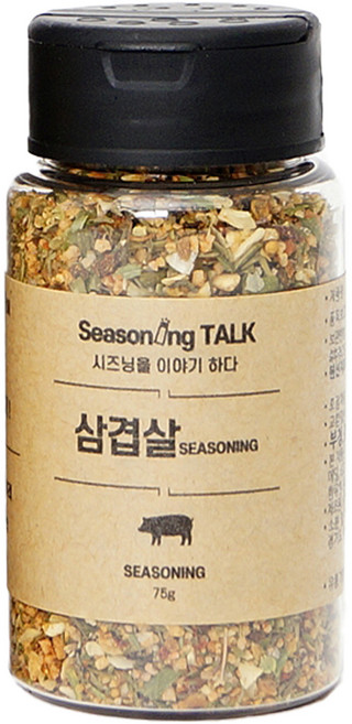 시즈닝톡 삼겹살 시즈닝, 75g, 1개