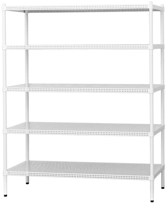 dayneeds 日需百備 極致美學 烤漆架 120 x 45 x 150cm 白色 5層