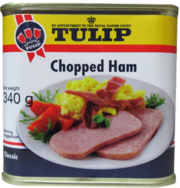 튤립푸드 촙트 햄통조림, 340g, 1개