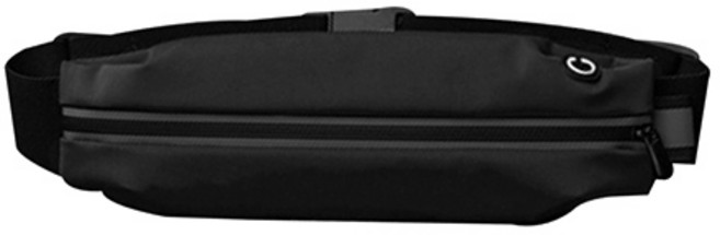 씨로이 스포츠 방수 러닝벨트, 블랙, 1개
