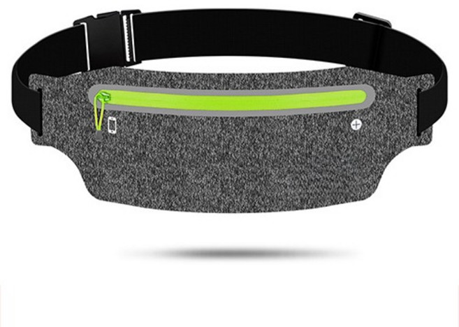 씨로이 초경량 방수 러닝벨트, 그레이형광, 1개