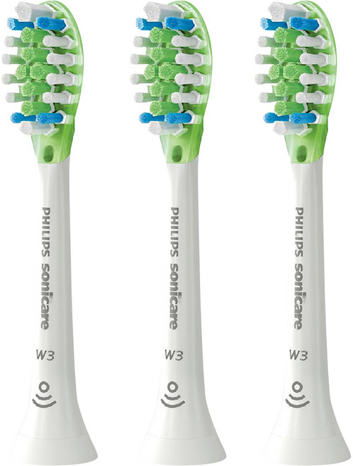PHILIPS 飛利浦 sonicare DC Smart智能亮白刷頭3件組 標準型 白色, 1組, HX9063/67
