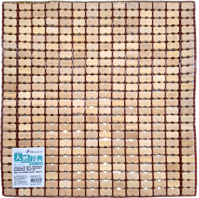 Mexsmon 美思夢 天然經典麻將竹坐墊, Natural bamboo color
