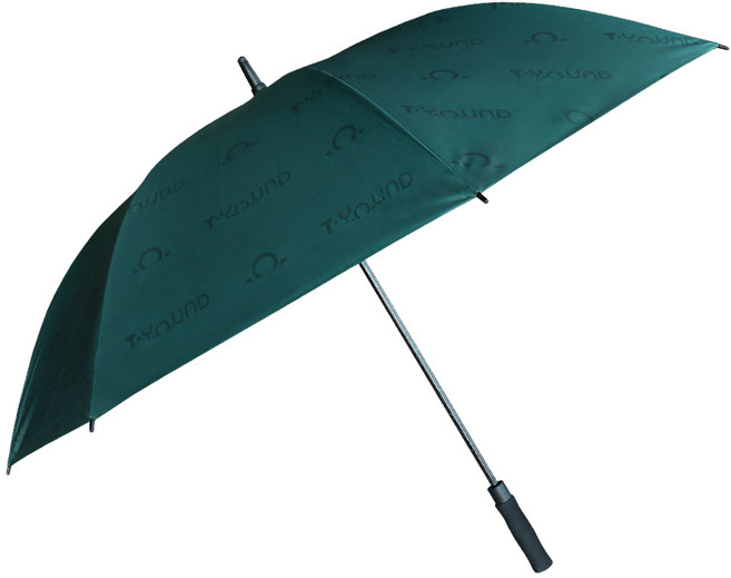 티욘드 암막 초발수코팅 골프 자동 장우산, 그린패턴형, 1개