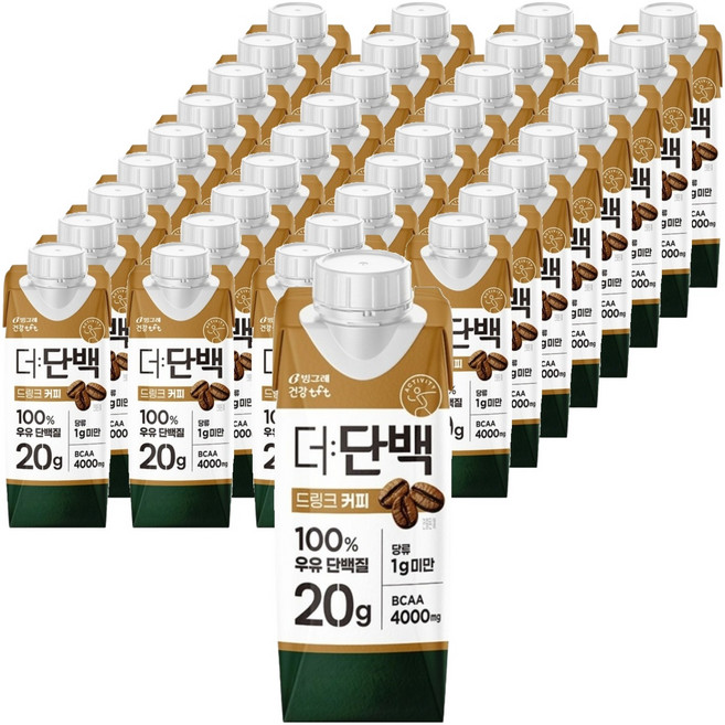 더단백 드링크 커피 A, 250ml, 36개