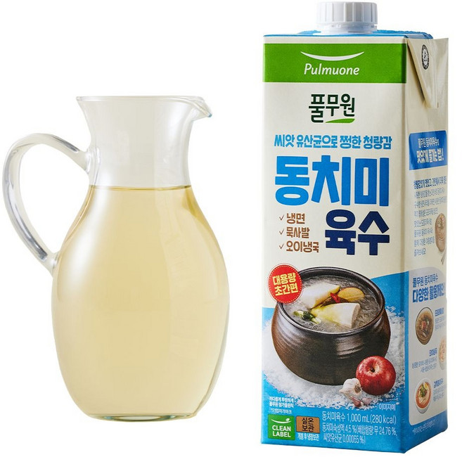 풀무원 동치미 육수, 1L, 1개