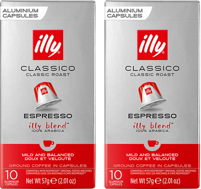 일리 네스프레소 호환캡슐 클라시코, 5.7g, 10개입, 2개