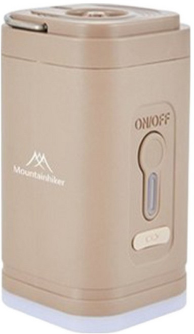Mountainhiker 山之客 szk682微電池氣泵-帶燈款, 1入, 棕色
