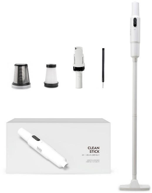 오아 클린스틱 핸디 무선 청소기, 화이트, OA-CL010