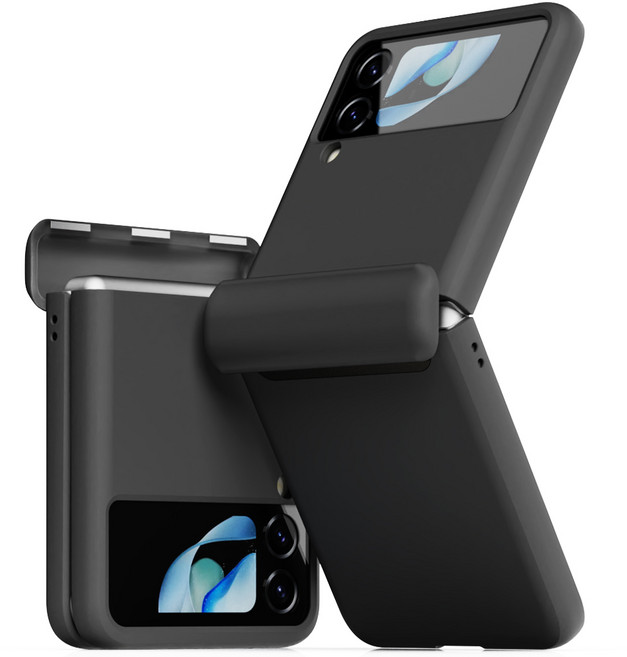 신지모루 풀커버 마그네틱 힌지보호 슬림 매트핏 휴대폰 케이스