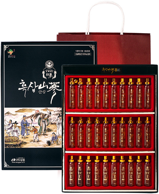 강개상인 흑삼산삼배양근, 600ml, 1개