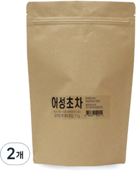 아이앤티 어성초차 삼각 티백, 60개입, 1.2g, 2개