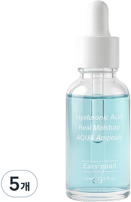 이지마인드 히알루론산 리얼보습 수분앰플, 5개, 30ml