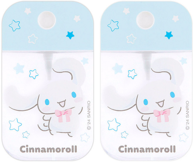 산리오 시나모롤 포켓 스프레이 용기 50ml, 2개