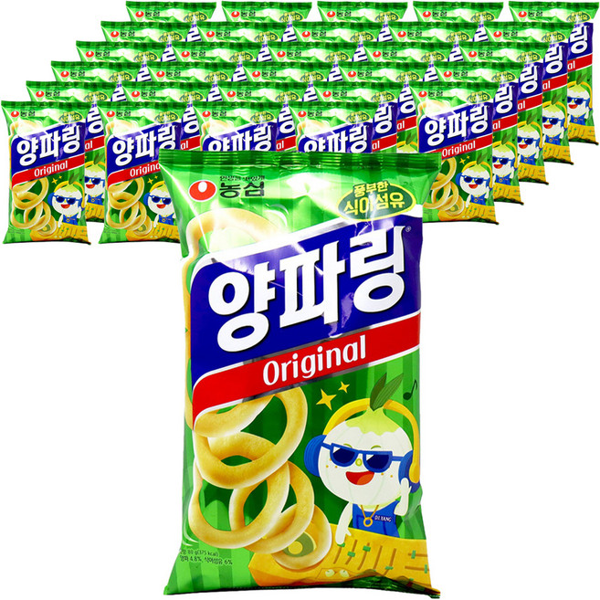 양파링 오리지널, 80g, 30개
