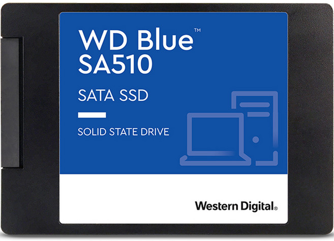 WD Blue SA510 SATA SSD, 1TB, SA510 3D