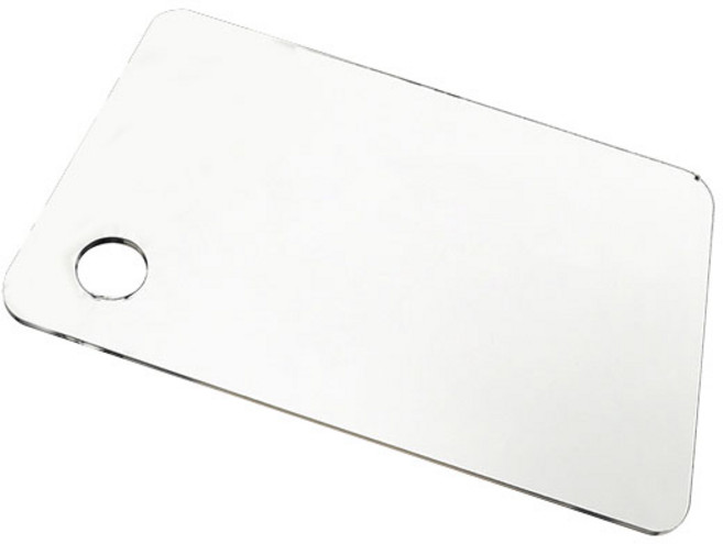 에덴스톨 아크릴 팔레트 투명 정방형 30*40 2mm, 1칸, 1개