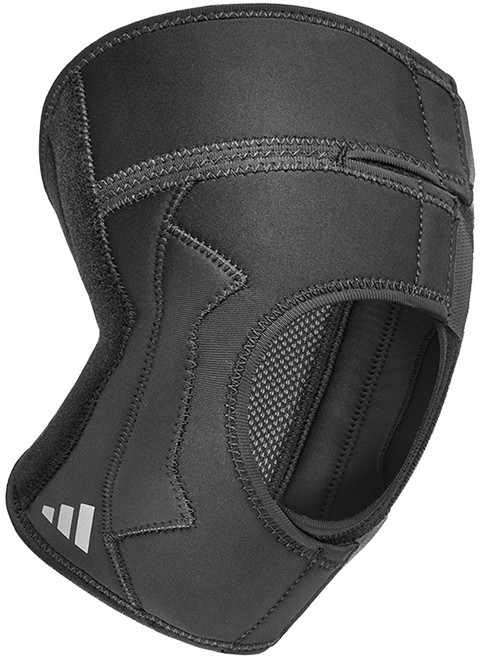 adida 愛迪達 可調式支撐護膝, 1個, 黑色