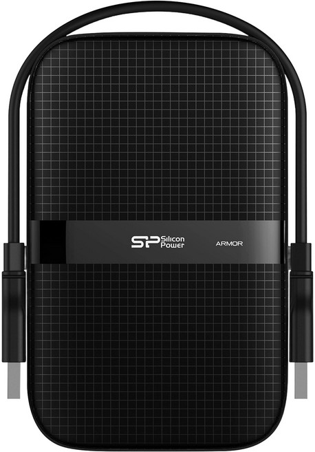 Silicon Power 廣穎電通 Armor A60 1TB 2.5吋外接硬碟 USB 3.2 Gen 1介面 美國軍規防撞 IPX4防水等級, 單一顏色, 1個