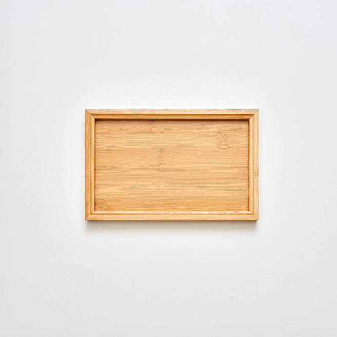 테르 직사각 대나무 쟁반, 우드, 1개