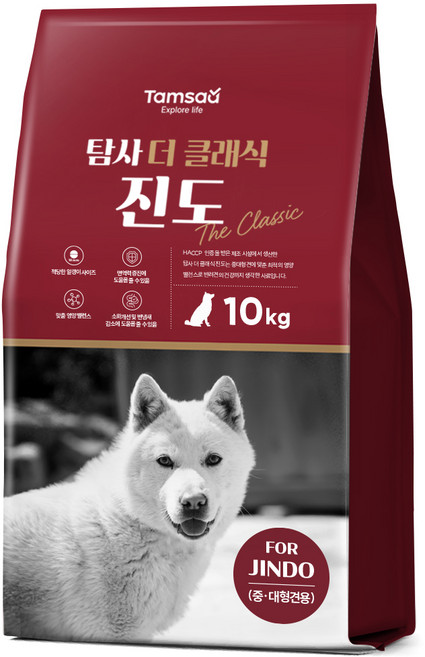탐사 클래식 진도 사료, 10kg, 1개
