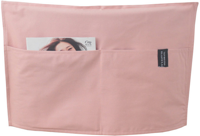 등받이 의자커버 B타입, 핑크, 1개