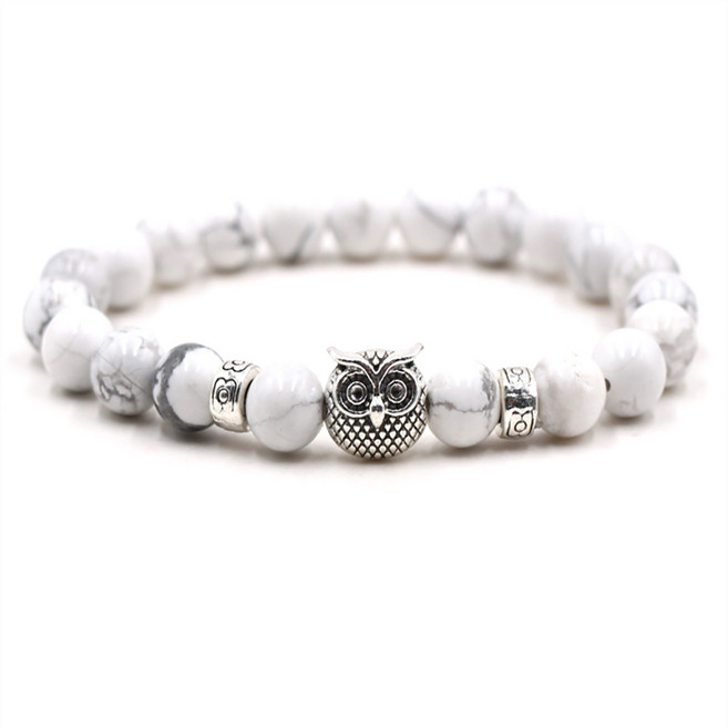 붓다베스트 재물과 부를 가져다주는 부엉이 염주 팔찌