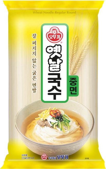 오뚜기옛날 국수 중면, 1.5kg, 1개