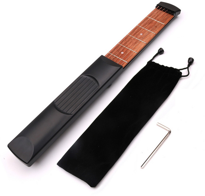 대성 휴대용 기타코드 연습세트, 블랙, 1세트