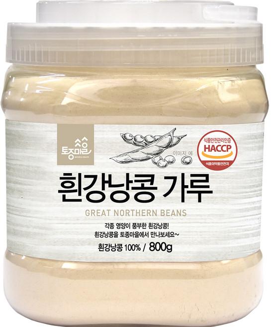 토종마을 흰강낭콩 가루, 1개, 800g