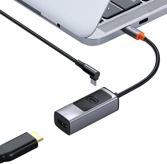 맥도도 C타입 2포트 멀티 허브 PD100W+HDMI 8K HU113, 혼합색상, 1개