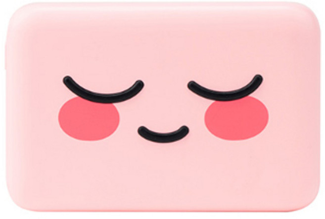 더블유아이 카카오프렌즈 어부바 충전 보조배터리 5000mAh 무선, APEACH, WI22-MSPB5000