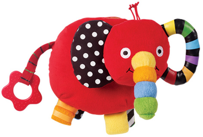 아기 코끼리 코야:풍부한 감각 자극 오감 발달을 도와주는 아기 헝겊책