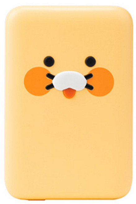 더블유아이 카카오프렌즈 어부바 충전 보조배터리 5000mAh 무선, CHOONSIK, WI22-MSPB5000