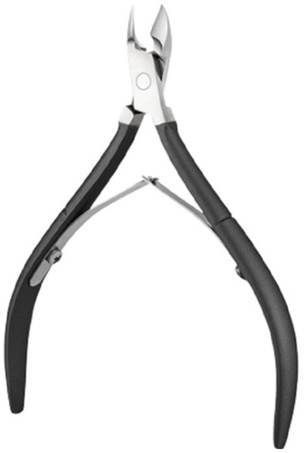 리빙홈디테일 네일케어 전문가용 니퍼 100mm, 블랙, 1개