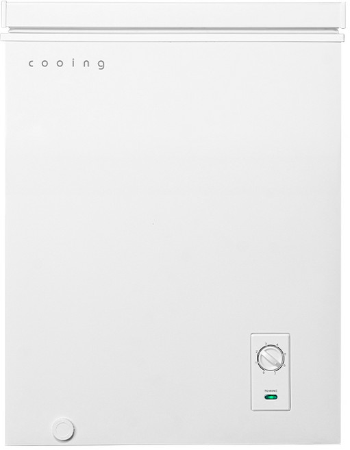 쿠잉전자 다목적 소형 냉동고 39L, 화이트, FR-C040W