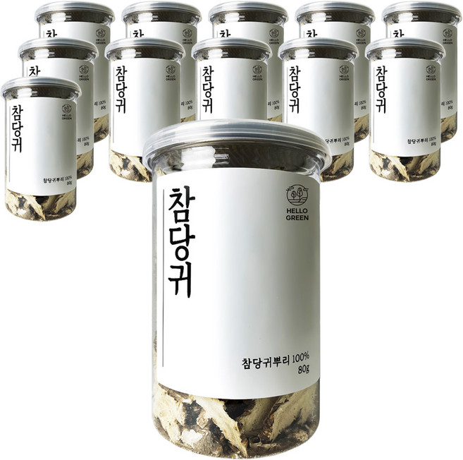 헬로우그린 국내산 참당귀, 80g, 12개