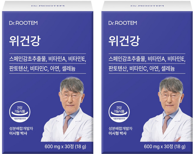 닥터루템 정품 위건강, 30정, 2개