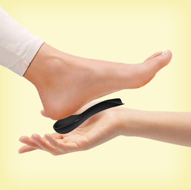 루비에르 깔창 양쪽 세트, 1개, 블랙