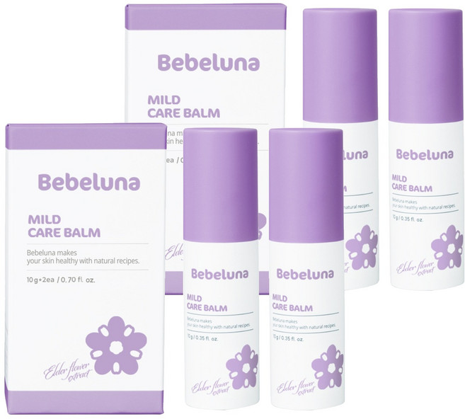베베루나 마일드 케어밤, 10g, 4개, 1개입